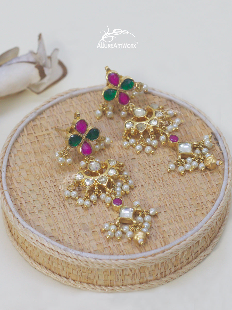 Jadau Earrings